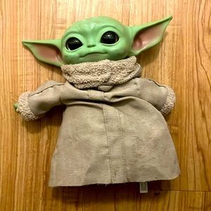 rc car and baby yoda